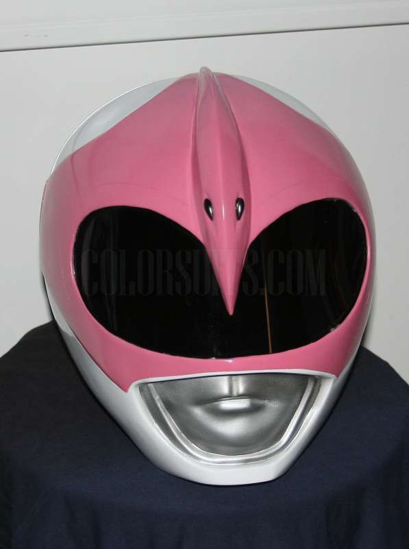 Pink Power Ranger Motorcycle Helmet